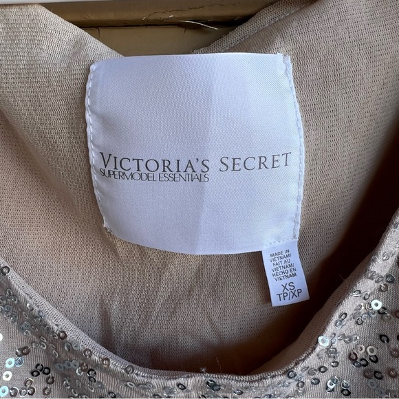 Victoria's Secret Supermodel Essentials Sequin Oversized Mini Dress - Size XS - Picture 3 of 5